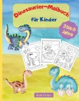 Dinosaurier-Malbuch Für Kinder