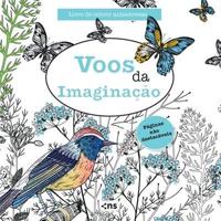 LIVRO DE COLORIR ANTIESTRESSE VOOS DA IMAGINACAO