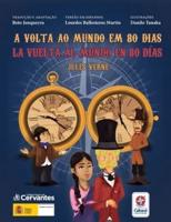 La vuelta ao mundo en 80 días - A volta ao mundo em 80 dias: Espanhol e Português do Brasil