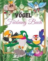 Vögel Malbuch Für Kinder