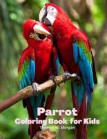 Parrot Coloring Book for Kids