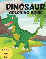 Dinosaur Coloring Book for Kids: Great Gift for Boys &amp; Girls, Ages 4-8