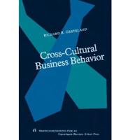 Cross-Cultural Business Behavior