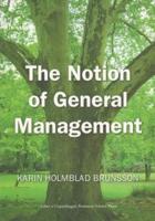 The Notion of General Management