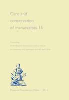 Care and Conservation of Manuscripts 15