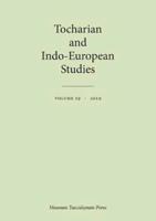 Tocharian and Indo-European Studies Vol. 19