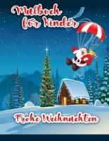 Weihnachts-Malbuch für Kinder: Weihnachten Malvorlagen einschließlich Weihnachtsmann, Schneemann, Weihnachtsbäume, Ornamente für alle Kinder