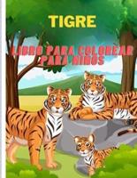 Braun, M: Tigre libro para colorear para niños