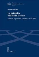 La Paternita Nell'italia Fascista