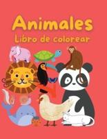 Libro Para Colorear Animales