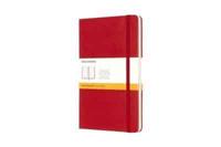 Moleskine Classic - Scarlet Red / Large / Hard Cover / Ruled