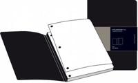Moleskine Folio Professional Note Pad, Letter, Plain, Black (8.5 X 11)