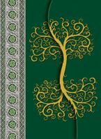 Celtic Tree Desk Notebook