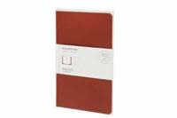 Moleskine Note Card With Envelope - Large Cranberry Red