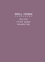 Small Things Notebook Wine