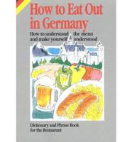 How to Eat Out in Germany, Austria and Switzerland