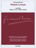 Manon Lescaut Ricordi Opera Vocal Score Series