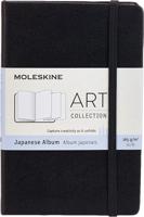 Moleskine Art - Japanese Accordion Album - Pocket / 165gsm / Hard Cover / Black