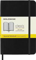Moleskine Classic - Black / Pocket / Soft Cover / Squared