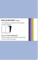 Moleskine Volant Pocket Plain Antwerp Blue & Prussian Blue 2-Set