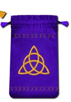 Triple Goddess Purple Velvet Btm03 Tarot Mini Bag