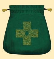 Celtic Cross Green Velvet Bt30