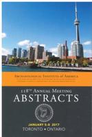 Archaeological Institute of America 117th Annual Meeting Abstracts. Volume 40