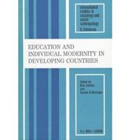 Education and Individual Modernity in Developing Countries
