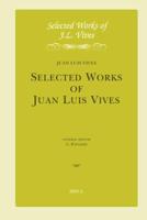 J.L. Vives: Early Writings I