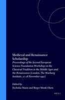 Medieval and Renaissance Scholarship