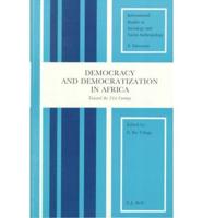 Democracy and Democratization in Africa