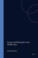 Poetry and Philosophy in the Middle Ages