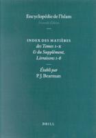 Encyclopaedia of Islam - Indices English Edition / Encyclopédie De l'Islam - Indices Édition Française