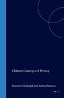 Chinese Concepts of Privacy