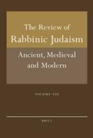 Review of Rabbinic Judaism