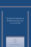 Finnish Yearbook of International Law. Vol. 14 (2003)