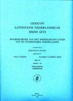 Lexicon Latinitatis Nederlandicae Medii Aevi, Fascicle 64
