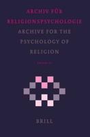 Archive for the Psychology of Religion