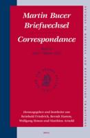 Martin Bucer Briefwechsel/Correspondance: Band VI (Mai - Oktober 1531)