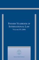 Finnish Yearbook of International Law, Volume 15 (2004)