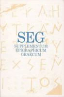 Supplementum Epigraphicum Graecum