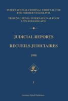 Judicial Reports / Recueils Judiciaires, 1998 (2 Vols)
