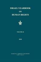 Israel Yearbook on Human Rights, Volume 40 (2010)