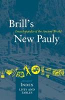 Brill's New Pauly Volume 21 Antiquity