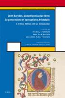 Quaestiones Super Libros De Generatione Et Corruptione Aristotelis
