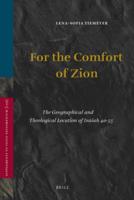 For the Comfort of Zion