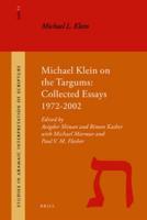 Michael Klein on the Targums