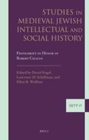Studies in Medieval Jewish Intellectual and Social History