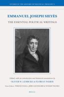 Emmanuel Joseph Sieyès: The Essential Political Writings