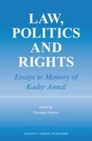 Law, Politics and Rights